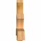 Ekena Millwork Davenport Rough Sawn Timber Gable Bracket, Western Red Cedar, 84"W x 35"H x 6"D x 6"F, 10/12 Pitch GBW084X35X0606DAV00RWR - alternate 5